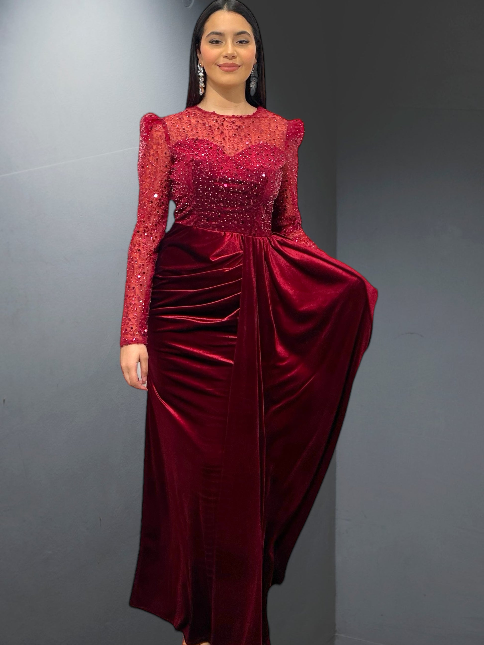 La robe de soirée "Modèle Anvers" d'Amir Couture - AmirCouture 