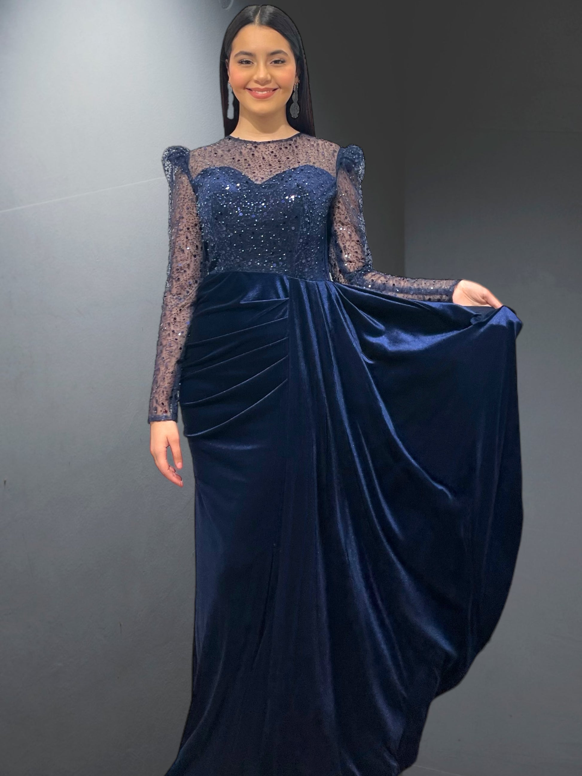 La robe de soirée "Modèle Anvers" d'Amir Couture - AmirCouture 