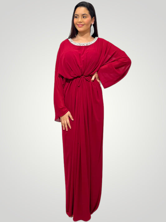 Robe de Soirée "Hijab" by Amircouture – Élégance et Raffinement - AmirCouture 