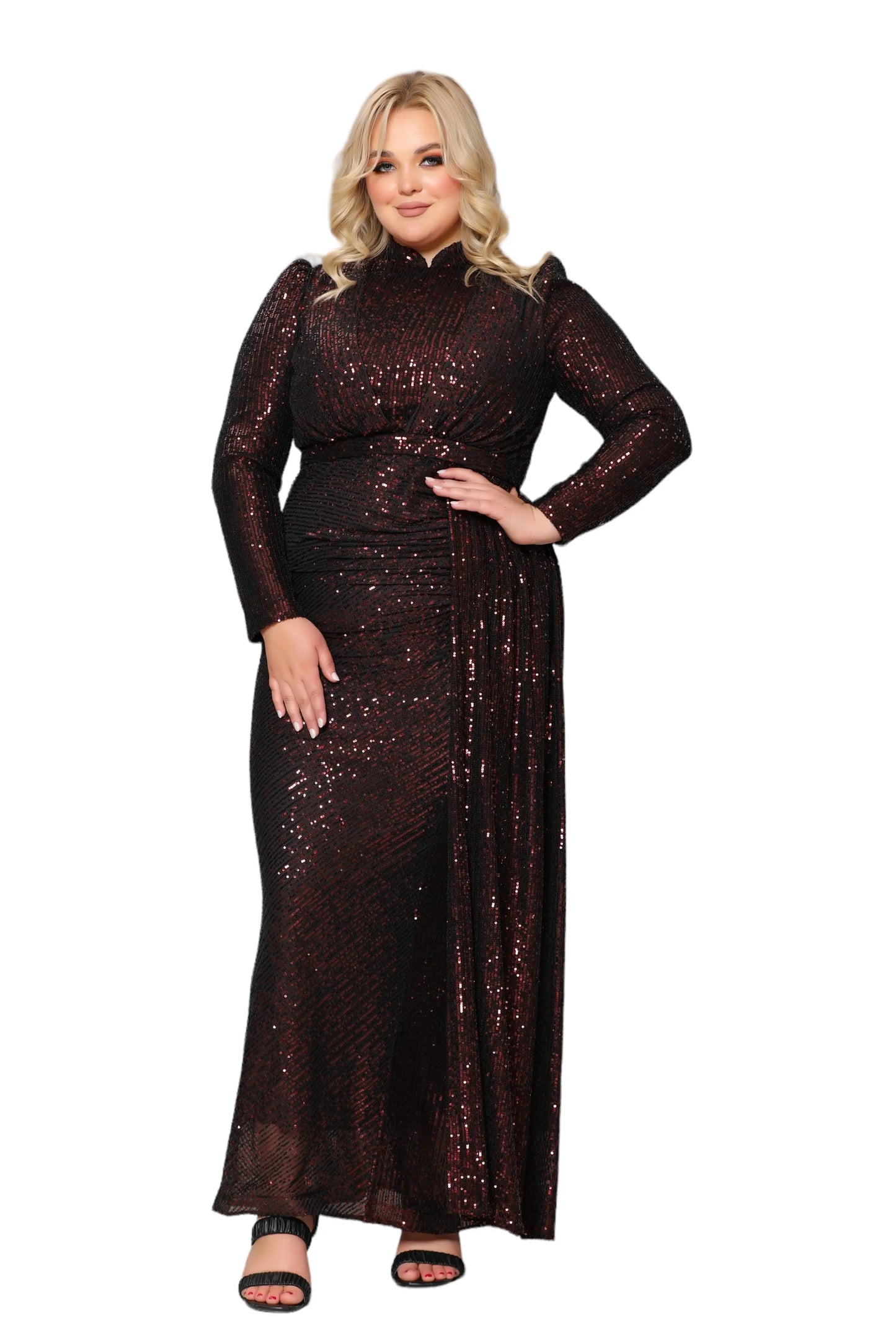 Robe de Soirée "Vegas" en Grande Taille by Amircouture - AmirCouture 