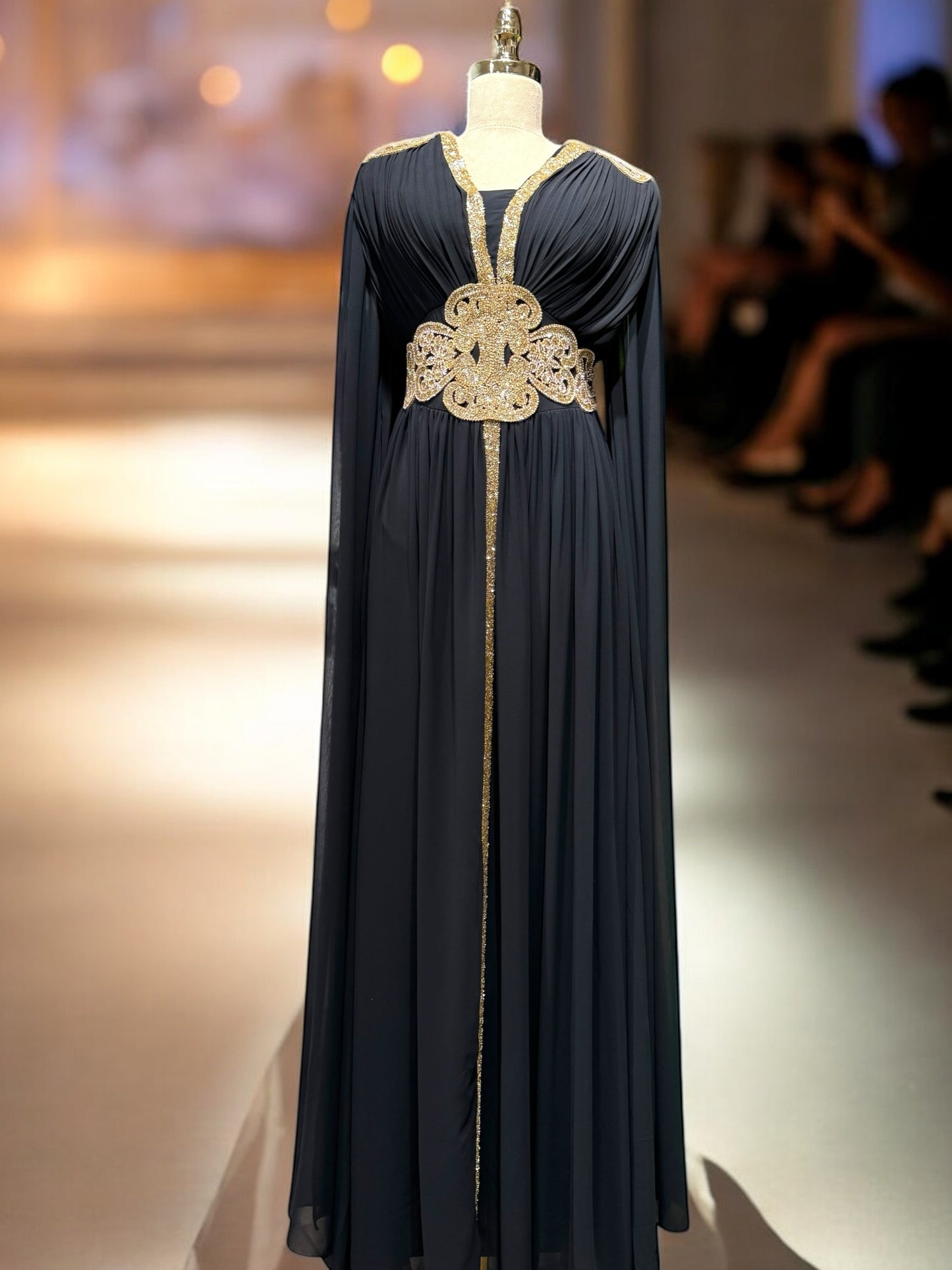 Caftan de Mariage Oriental "Arabie" – Élégance Royale par Amir Couture